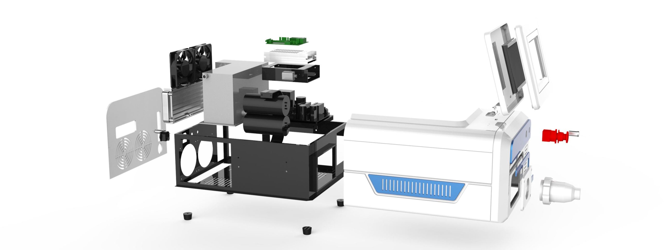 laser di eliminazione di tatuaggi in l'internu 